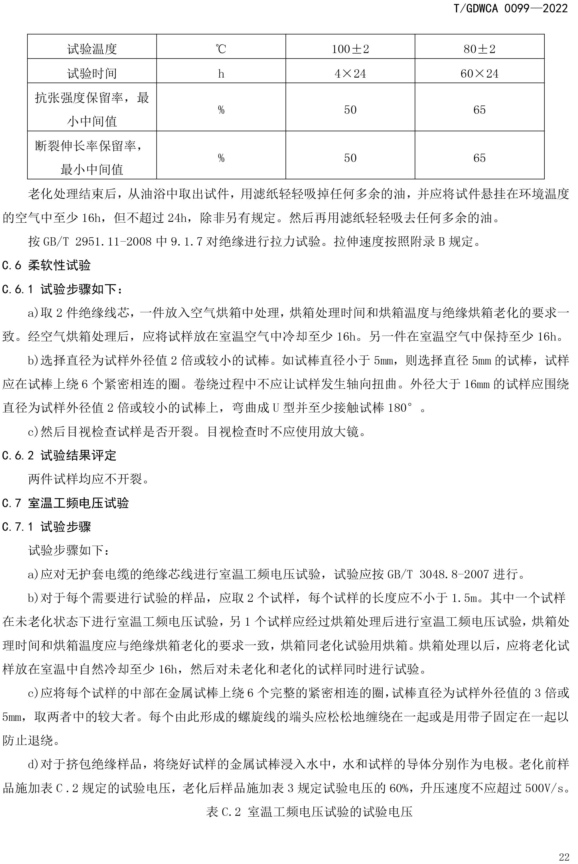 团体标准-额定电压600V及以下FEP-PFA绝缘安装用高温电线-2022-7-19-25